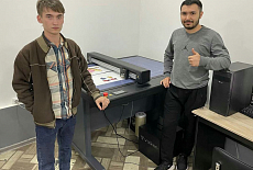 Режущий плоттер VULCAN FC-800VC﻿ на службе цифровой типографии из Ташкента