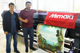 Компания "HAPPY HOME interiors" из Узбекистана выбирает Mimaki SWJ-320EA