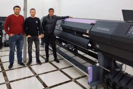 На крупном предприятии в Ташкенте запущен принтер Mimaki SWJ-320EA﻿