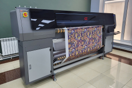 Приглашаем на демонстрацию нового текстильного принтера GongZheng ThunderJet
