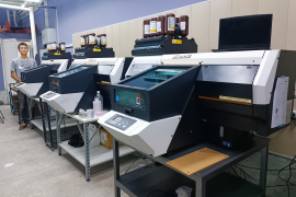 УФ-принтер Mimaki UJF-3042 MkII стал 16-м нашим станком в РПК IZBA (Ташкент)