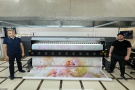 ARK-JET SOL 3202 пришел на смену Mimaki в компании Deco Walls из Ташкента