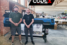 Текстильный принтер Mimaki TS100﻿ запущен в столичной компании Codex Fight Gear
