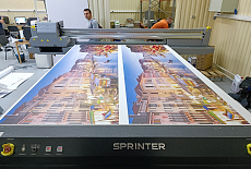 Очередная командировка в Москву и запуск планшетного УФ-гиганта Sprinter TC-F2132