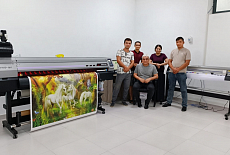 УФ-принтер Mimaki UJV100 и каттер CG-130SRIII﻿ дали старт рекламному производству